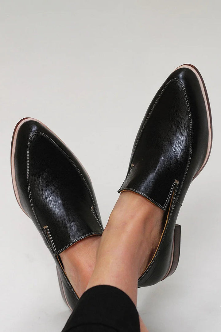 Thalia - Sculpted Minimalist Loafers