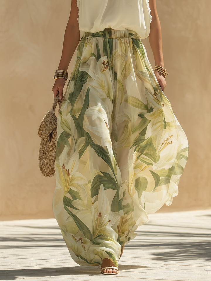 Lefèvre™ Elegant Lily Print Fluid Set