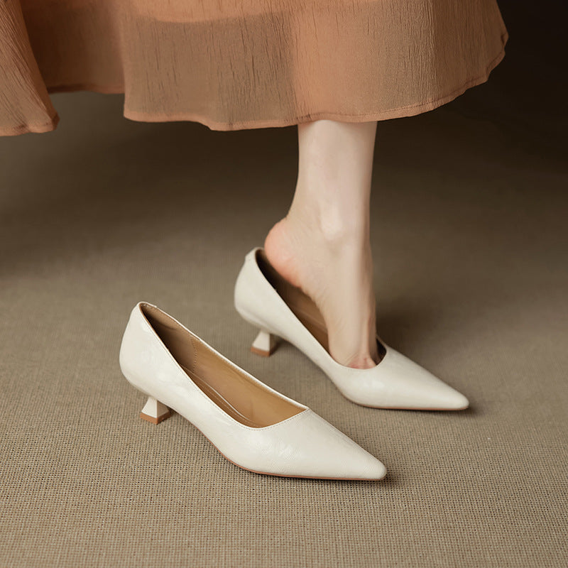 Selva Genuine Leather Heels