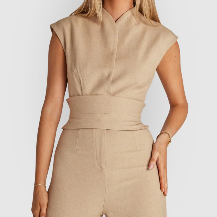 Lefèvre™ Sleeveless Jumpsuit